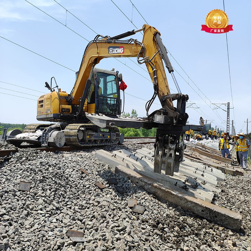 鐵路換枕設(shè)備施工